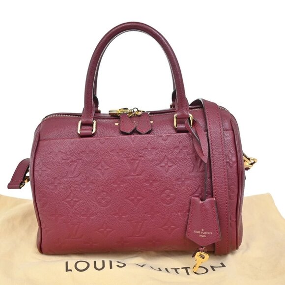 LOUIS VUITTON Speedy Bandouliere 25 Hand Bag Monogram Empreinte M40764 620RF498 - Picture 1 of 16